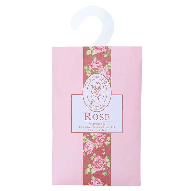 Wardrobe Sachet Wardrobe Deodorant Air Freshener Long-Lasting Fragrance Sachet Mildew and Insect Resistant Household Items