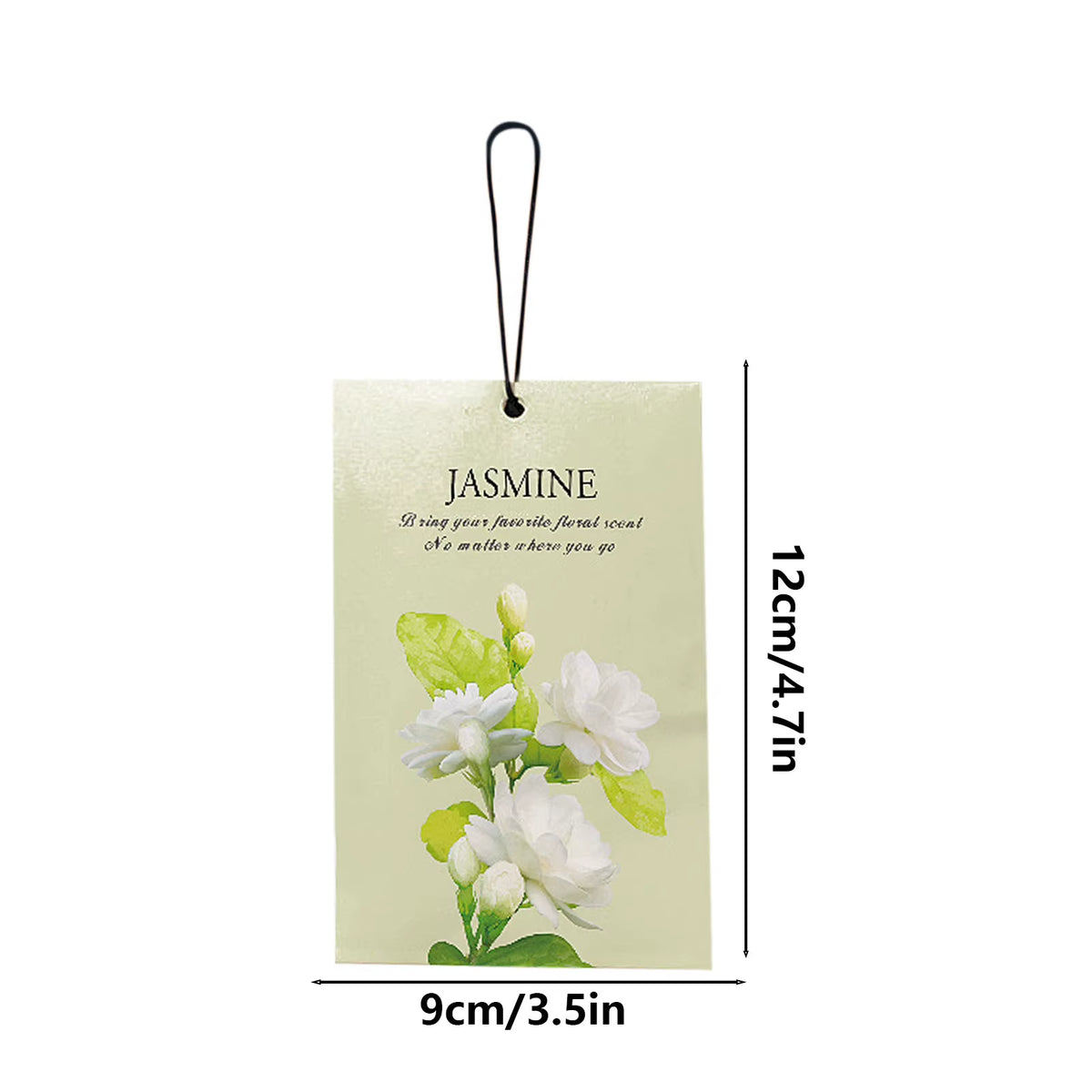 4Pcs Perfume Scented Sachet Closet Fragrances Sachet Wardrobe Car Air Freshener Home Fragrance Sachet Hanging Jasmine