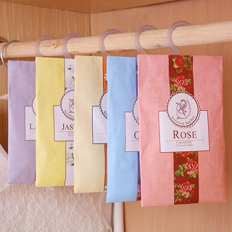 Wardrobe Sachet Wardrobe Deodorant Air Freshener Long-Lasting Fragrance Sachet Mildew and Insect Resistant Household Items